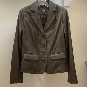 Womens Sonoma Lambskin leather jacket small